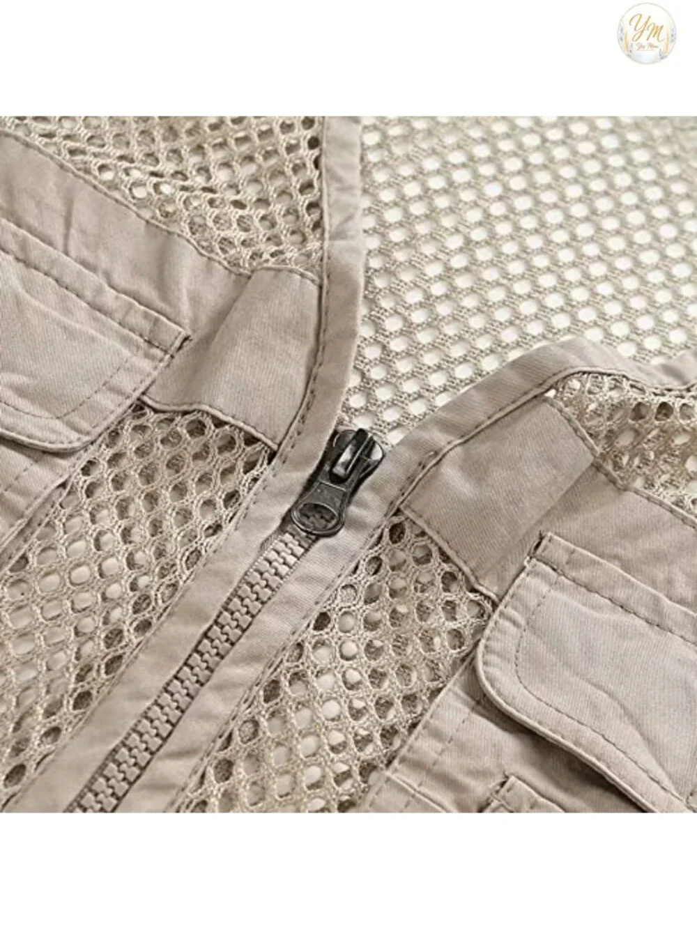Mesh Breathable Fishing Vest Multi-Pockets Outdoor Hiking Photography Waistcoat